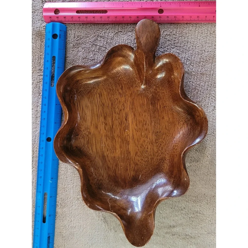 2 Monkeypod nut/candy bowls